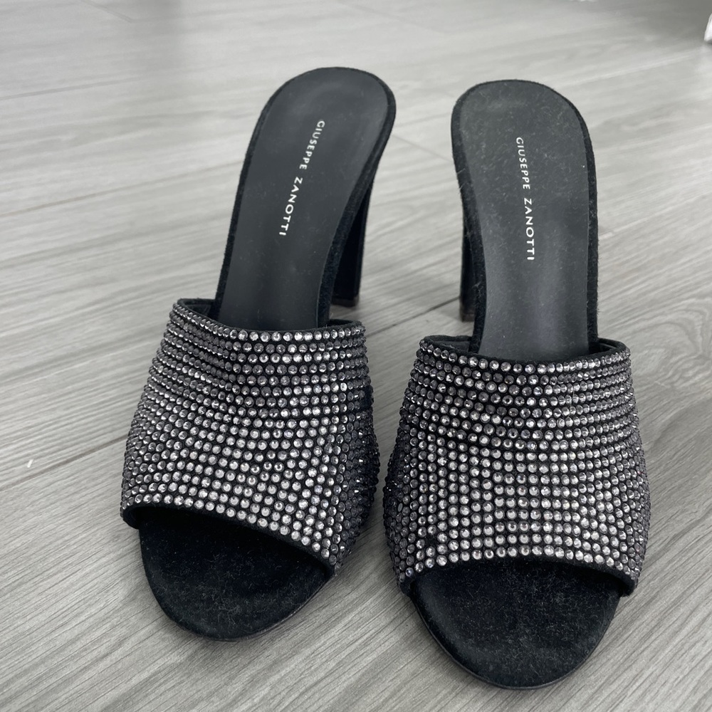 Giuseppe Zanotti crystal mules